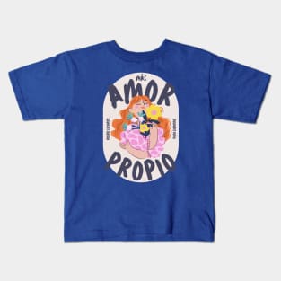 Amor Te Amo Corazon Kids T-Shirt